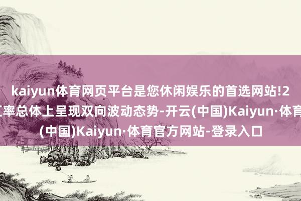 kaiyun体育网页平台是您休闲娱乐的首选网站!2024年东谈主民币汇率总体上呈现双向波动态势-开云(中国)Kaiyun·体育官方网站-登录入口